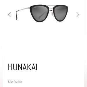 Maui Jim 🕶️ Polarized Hunakai ® 53 mm Triangle Sunglasses